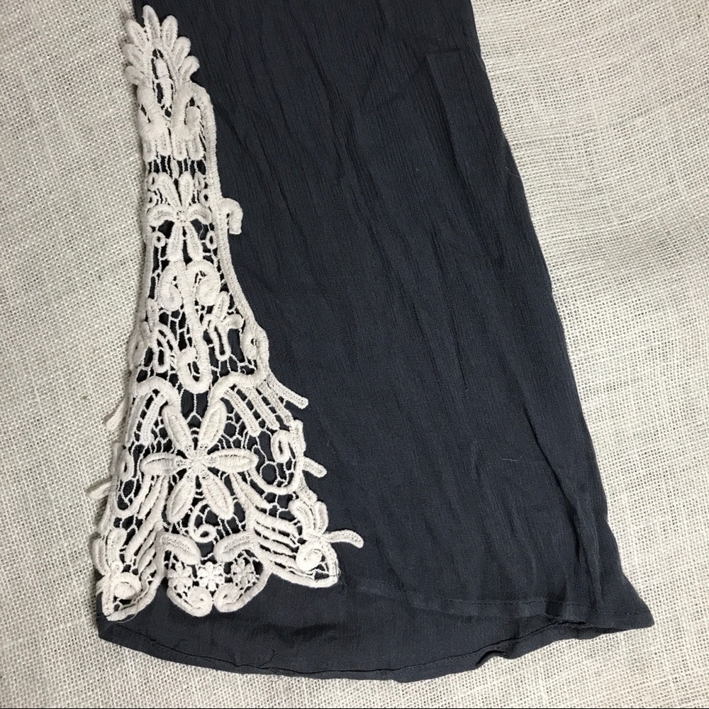 Hayden Bell Bottom Crochet Boho Sz S - Picture 2 of 8
